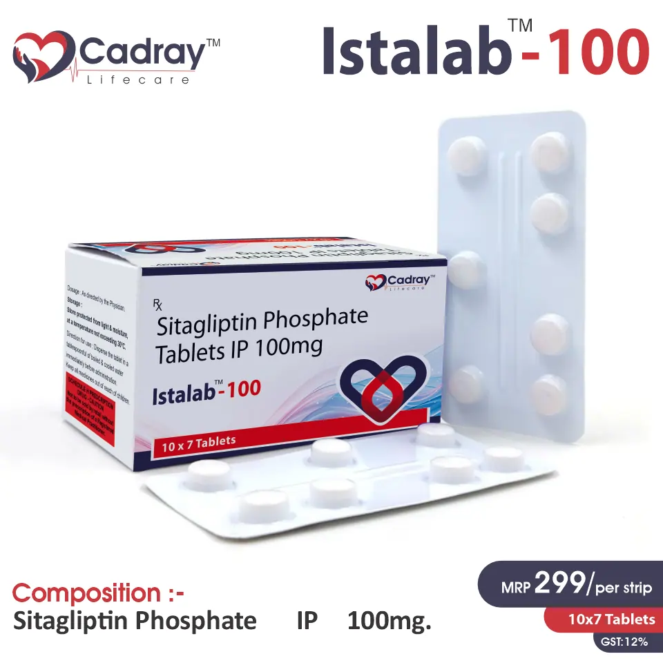 Sitagliptin Phosphate 100mg | Antidiabetic Care | Best Price for PCD Pharma Franchise